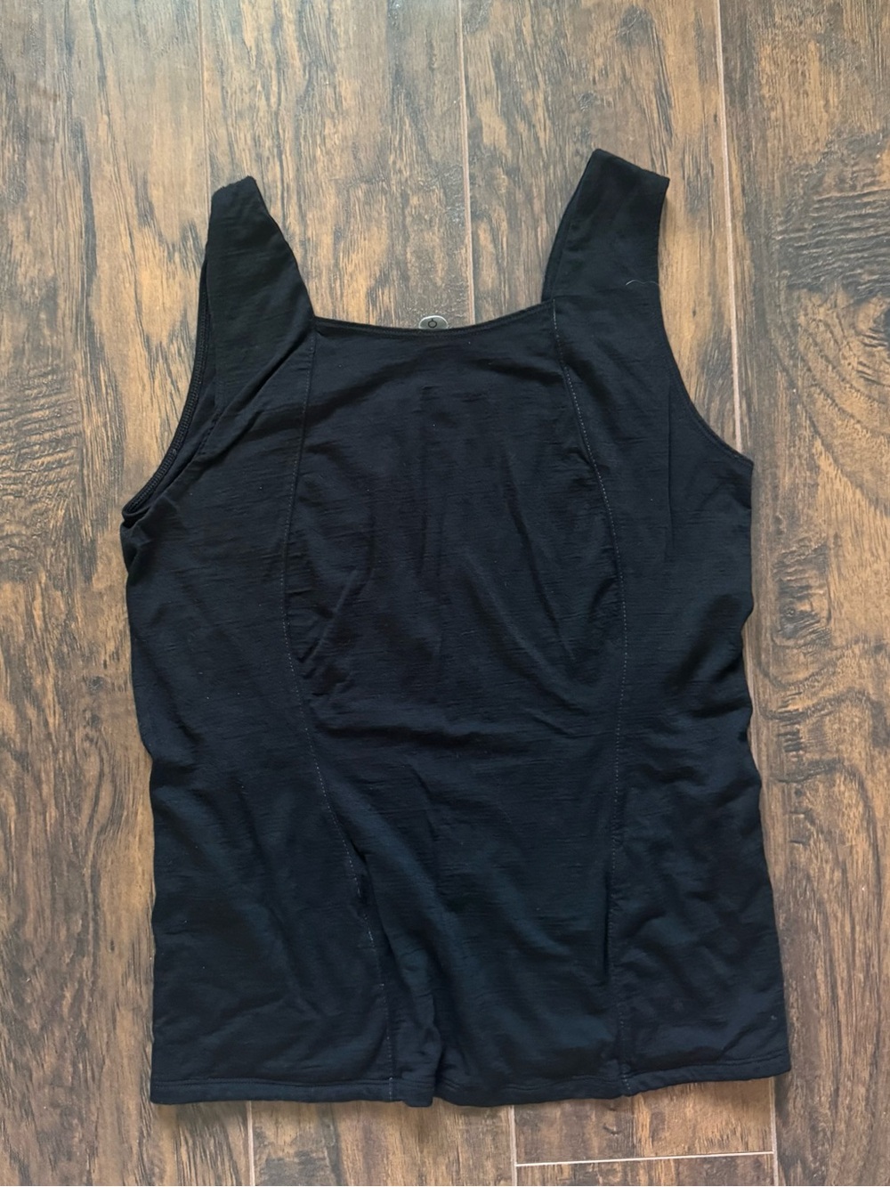 Smartwool Medium Black Merino Wool Tank Top - Picture 2 of 7
